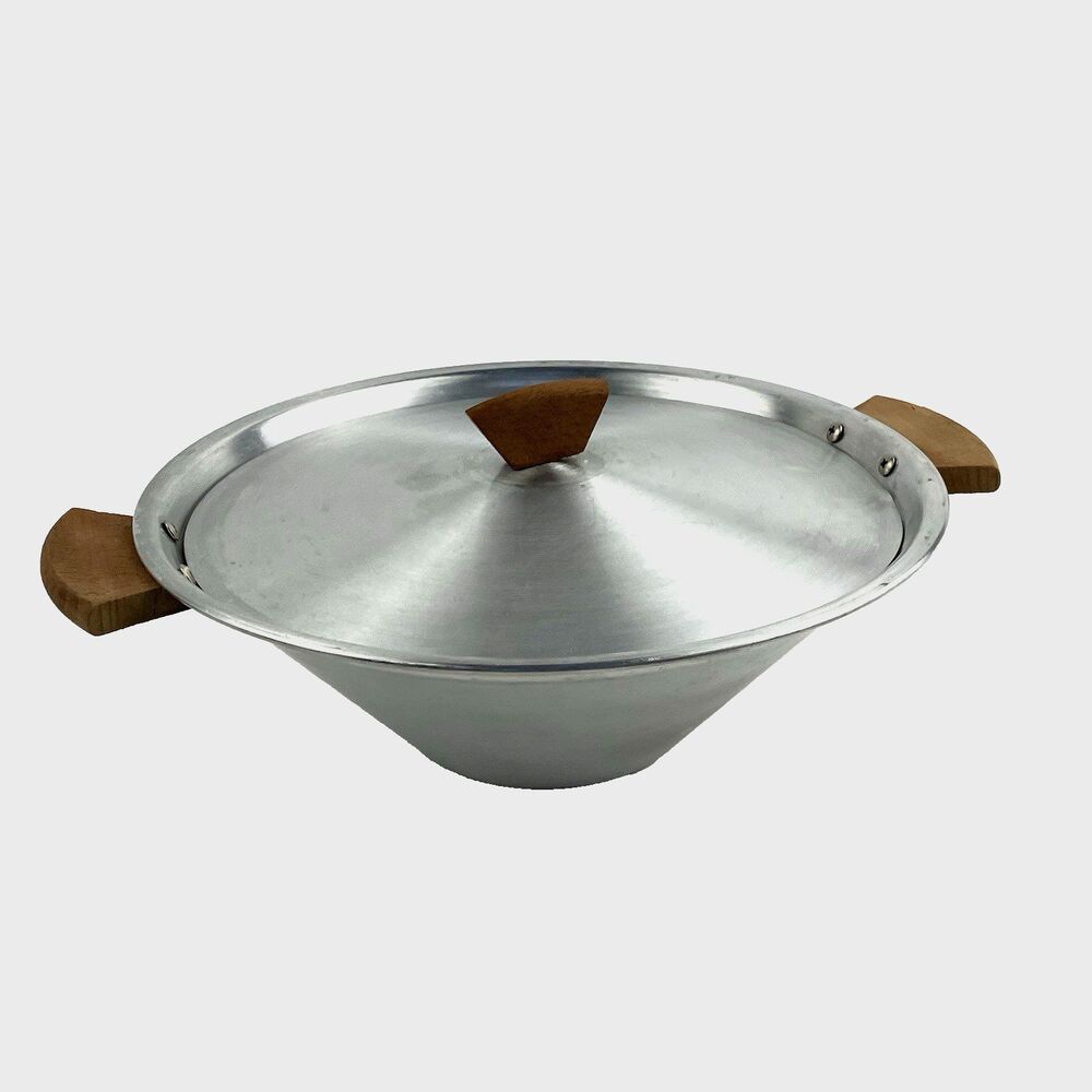 Atom Popcorn Popper Stovetop Aluminum 2.5 Quarts